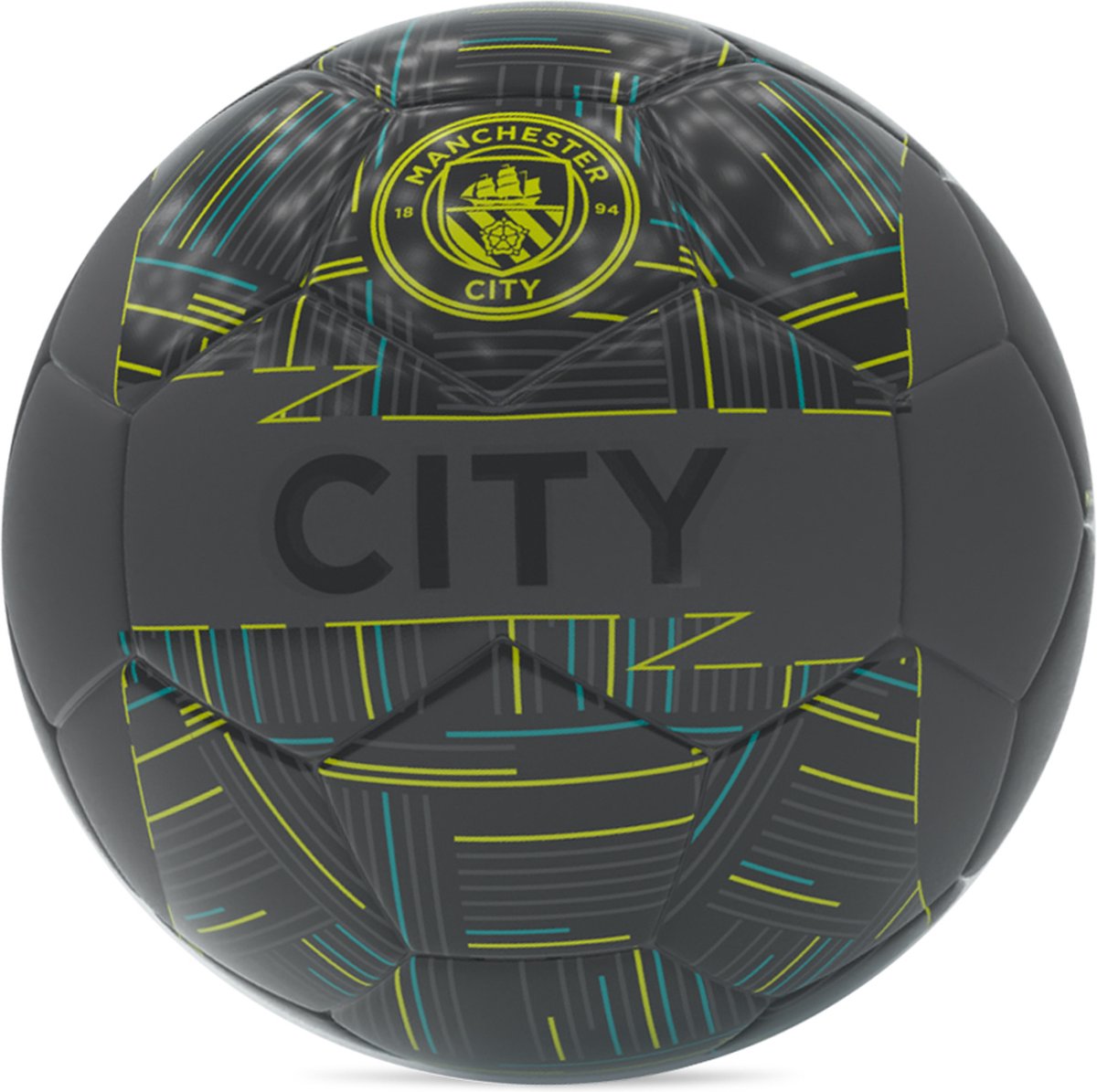Manchester City Uit Deluxe Voetbal (One Size)