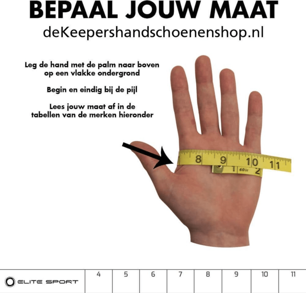 maat keeperhandschoen