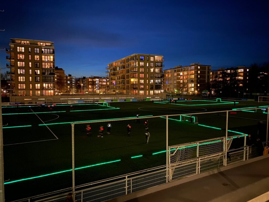 led voetbal led voetbalveld 2