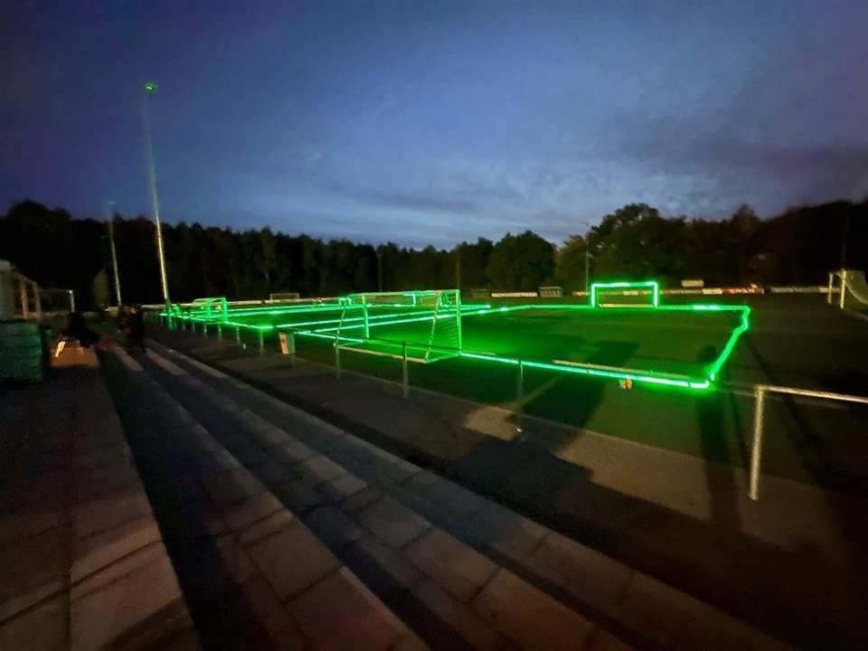 led voetbal led voetbalveld 2