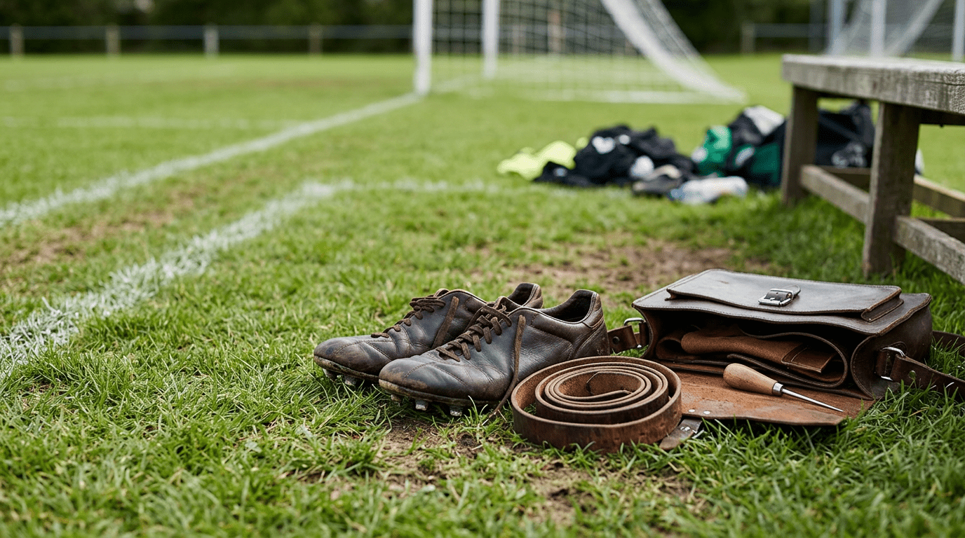 voetbal leer
