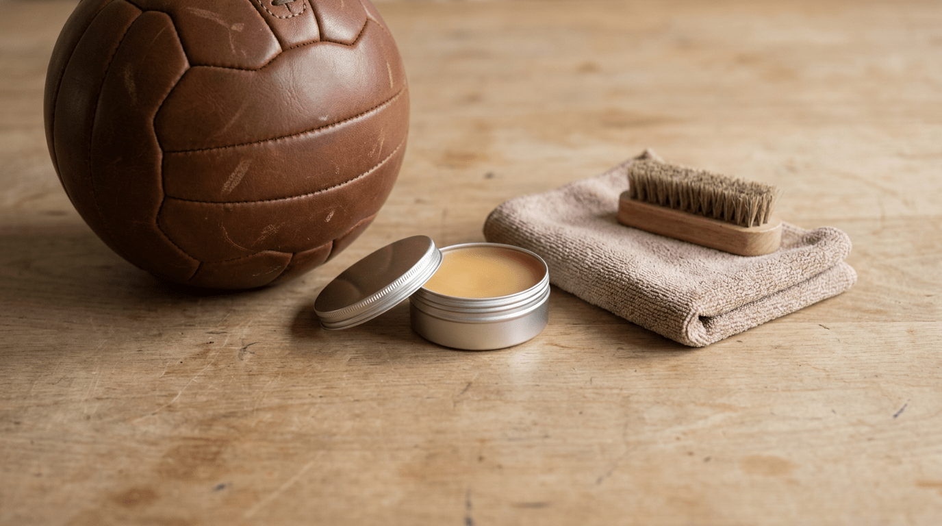voetbal leer