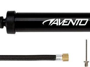 Avento Ballenpomp - Voetbalpomp met extra naalden - Double Action - Zwart/Wit