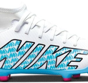 Nike Mercurial Superfly 9 Club - Voetbalschoenen - Maat 42 - Wit/Pink Blast/Baltic Blue / Wit Roze - Mercurial Superfly - Voetbal - Unisex Voetbalschoenen