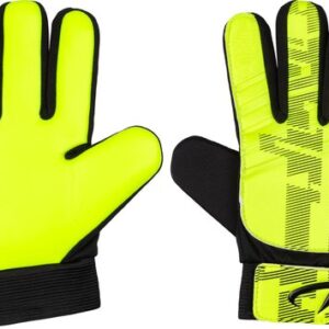 Avento Keepershandschoenen - Junior - Geel/Zwart - Maat S - PU Grip