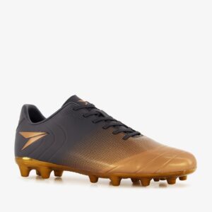 Dutchy voetbalschoenen FG heren zwart brons - Maat 40 - Uitneembare zool