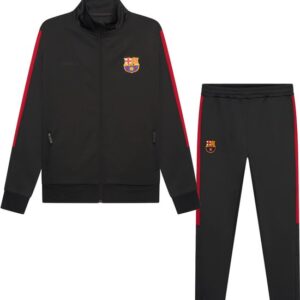 FC Barcelona Trainingspak Heren - Vest + Trainingsbroek - Officiële Fanmerchandise - Zwart/Rood/Blauw - Maat S t/m XXL