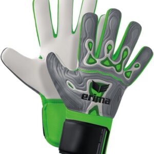 Erima Flex-Ray New Talent Keepershandschoenen Kinderen - Grijs / Groen | Maat: 5